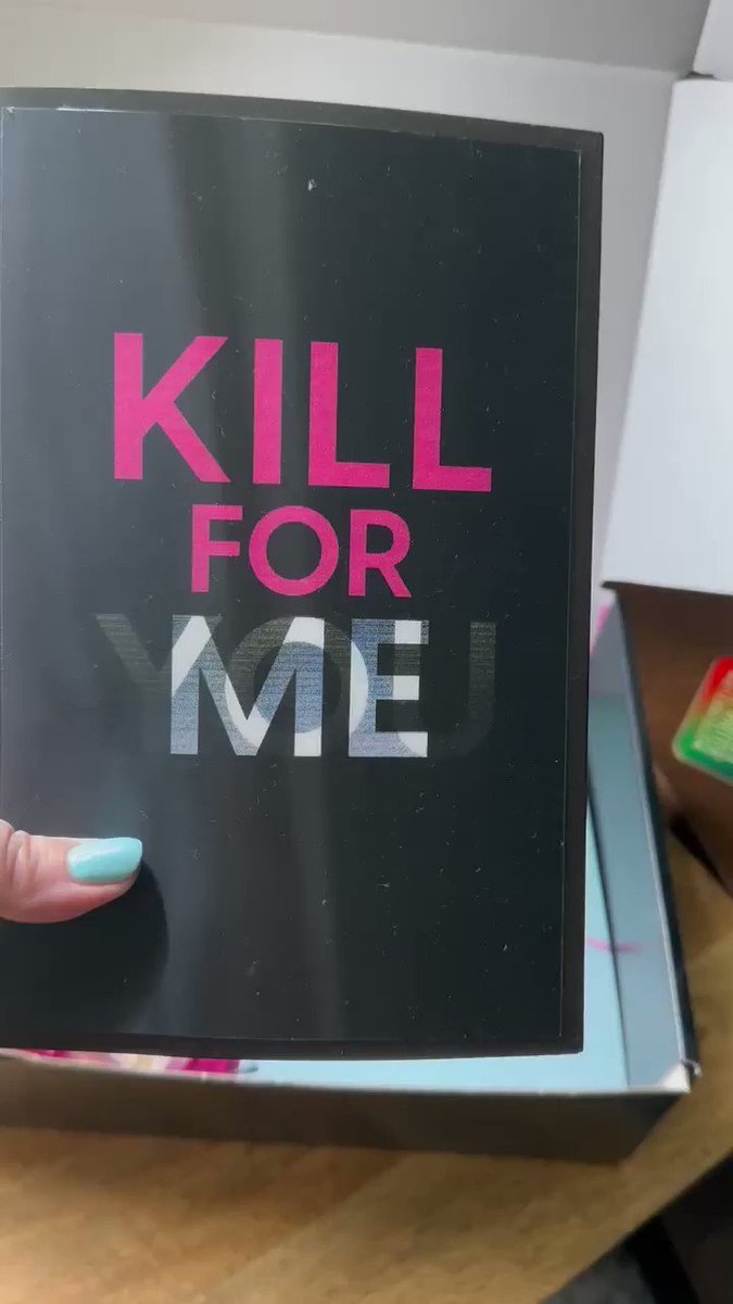 Steve Cavanagh on Twitter "First winner of this exclusive proof copy of KILL FOR ME, KILL FOR