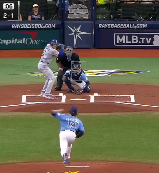 The Dodgers hit 22 Josh Fleming pitches at 95+ MPH, the most hard hit balls vs. one pitcher in any game in the entire Statcast era.

And the Rays won the game. https://t.co/cFNqqA9JpC
