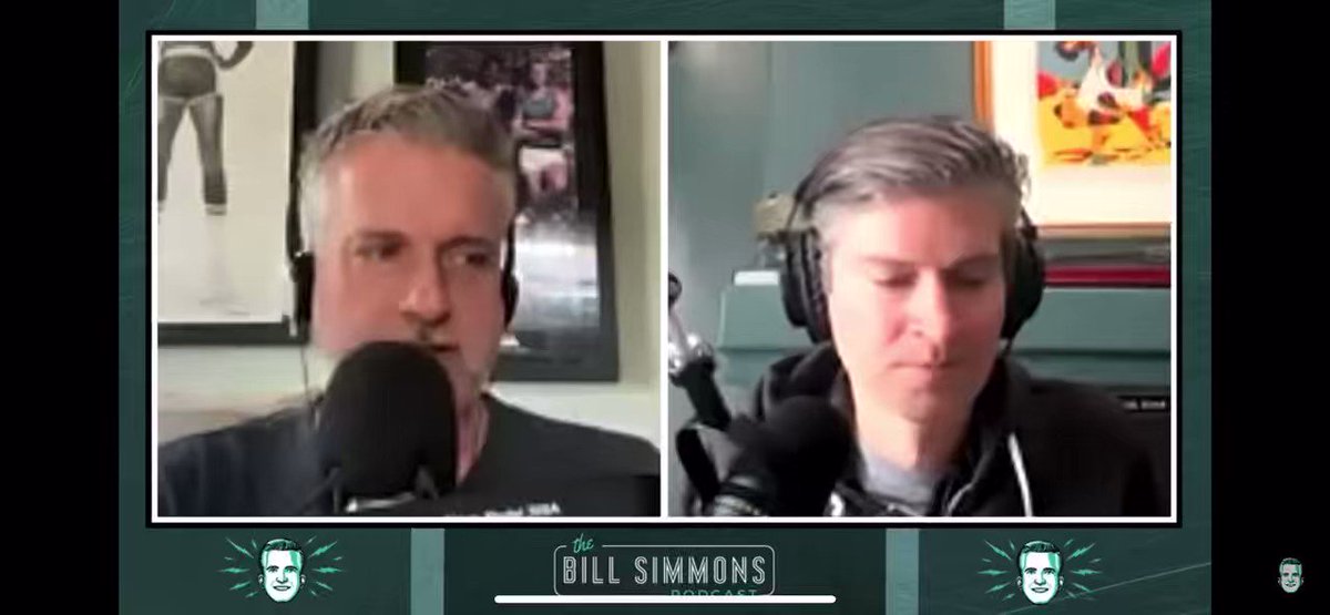 The Legend on Twitter "RT gebguddaye Bill Simmons and Mike Schur