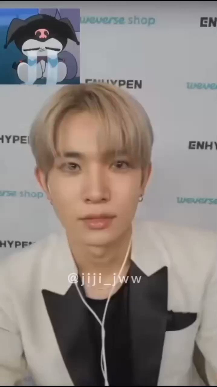 7 yearz ️ on Twitter "heejay for tonight's fancall! enhypen_heeseung