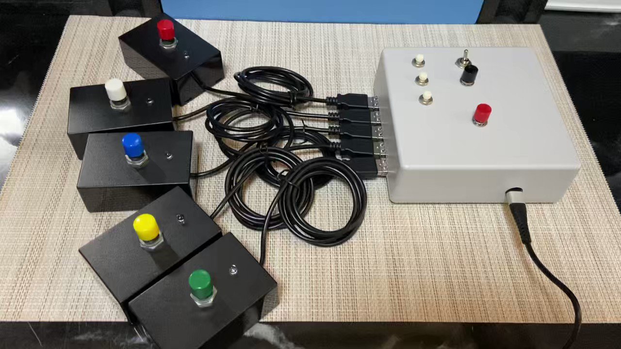 エンチャン機能搭載】早押し機 R-Cube 早推し機Lite10あかあかセット