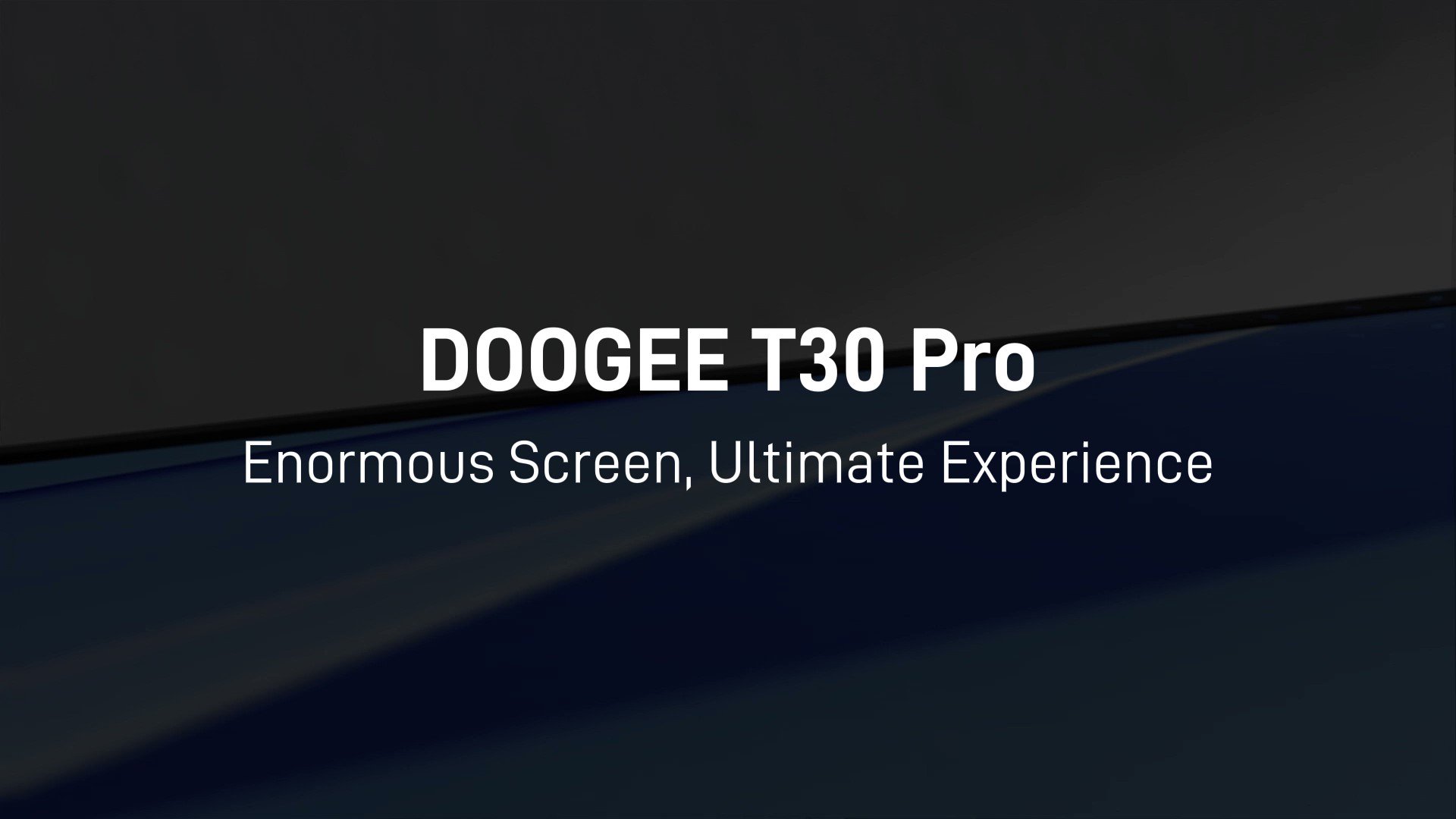 DOOGEE on X: Doogee T30 Pro Official Video -11-inch 2.5K Display