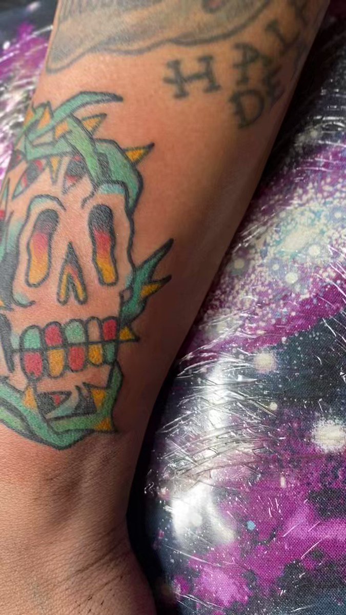 FRENEMY on Twitter "Tattooed yesterday at Golden Rooster Tattoo in