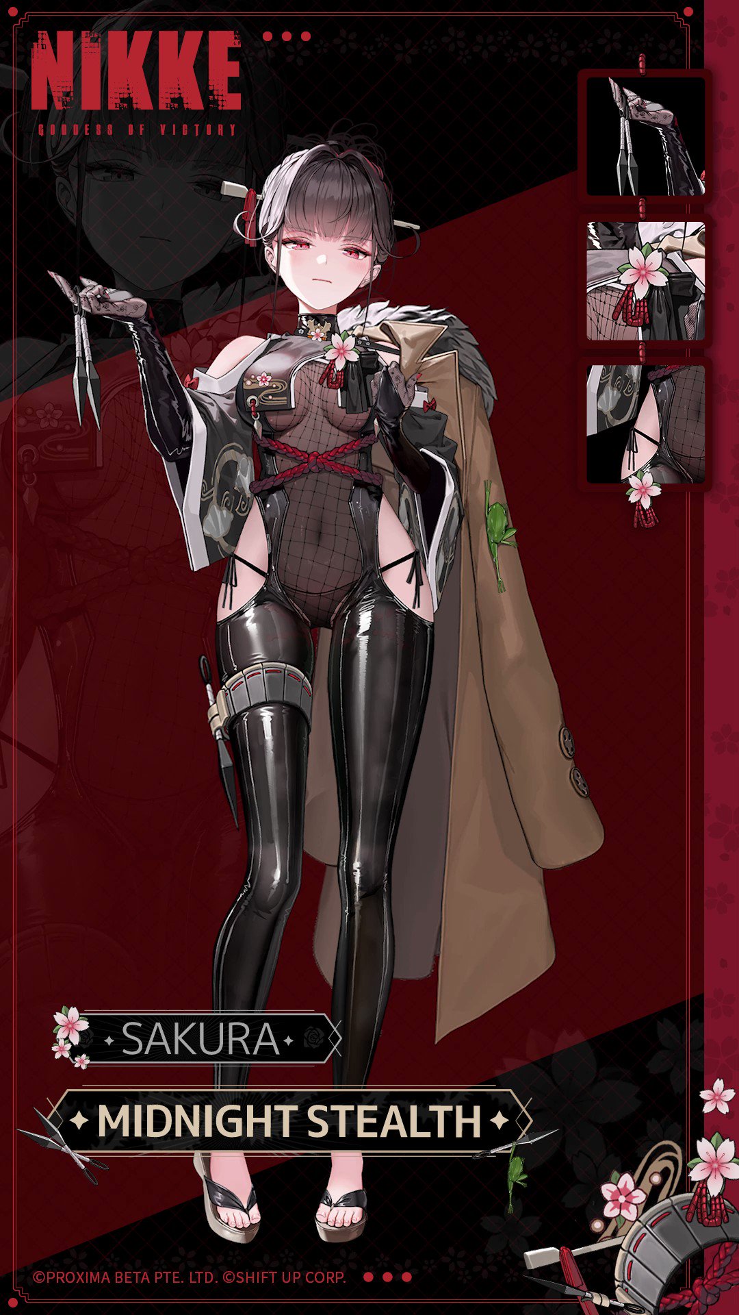 Nikke sakura skin