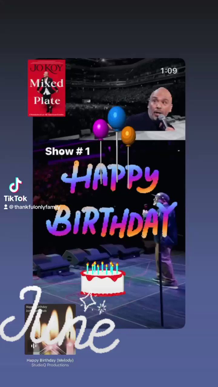 Happy birthday     Jo Koy 