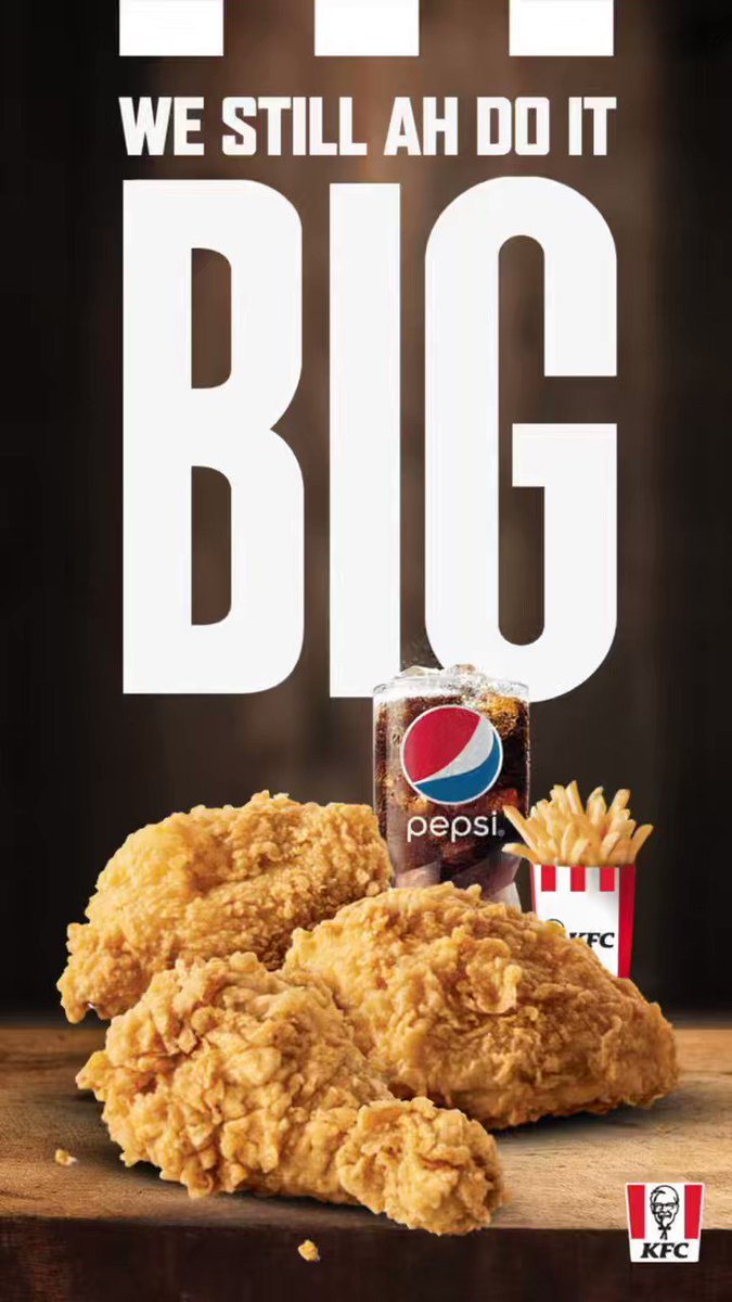 KFC Jamaica on Twitter "Rain or shine, a Big Deal is a MUST for lunchtime! Warm up with some