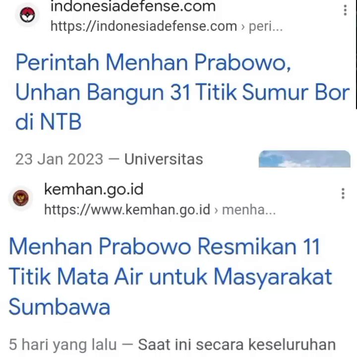 Prabowo Subianto komitmen dalam mencari titik air bersih di gunung