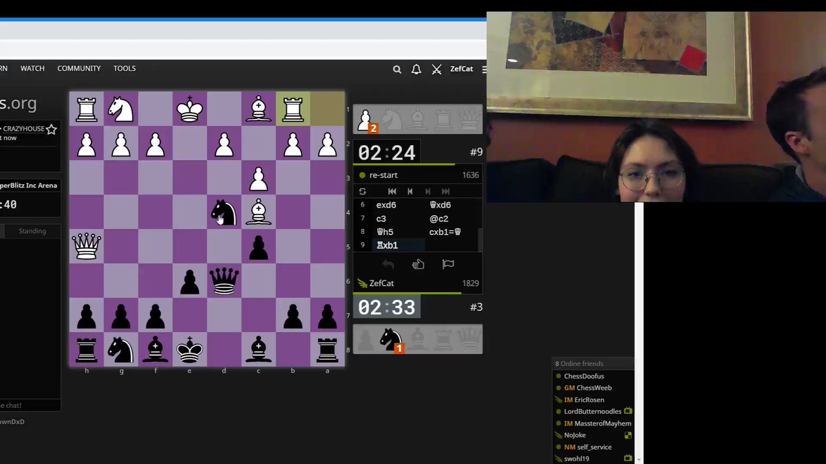 playing viewers !vlog lichess.org - zefcatt on Twitch