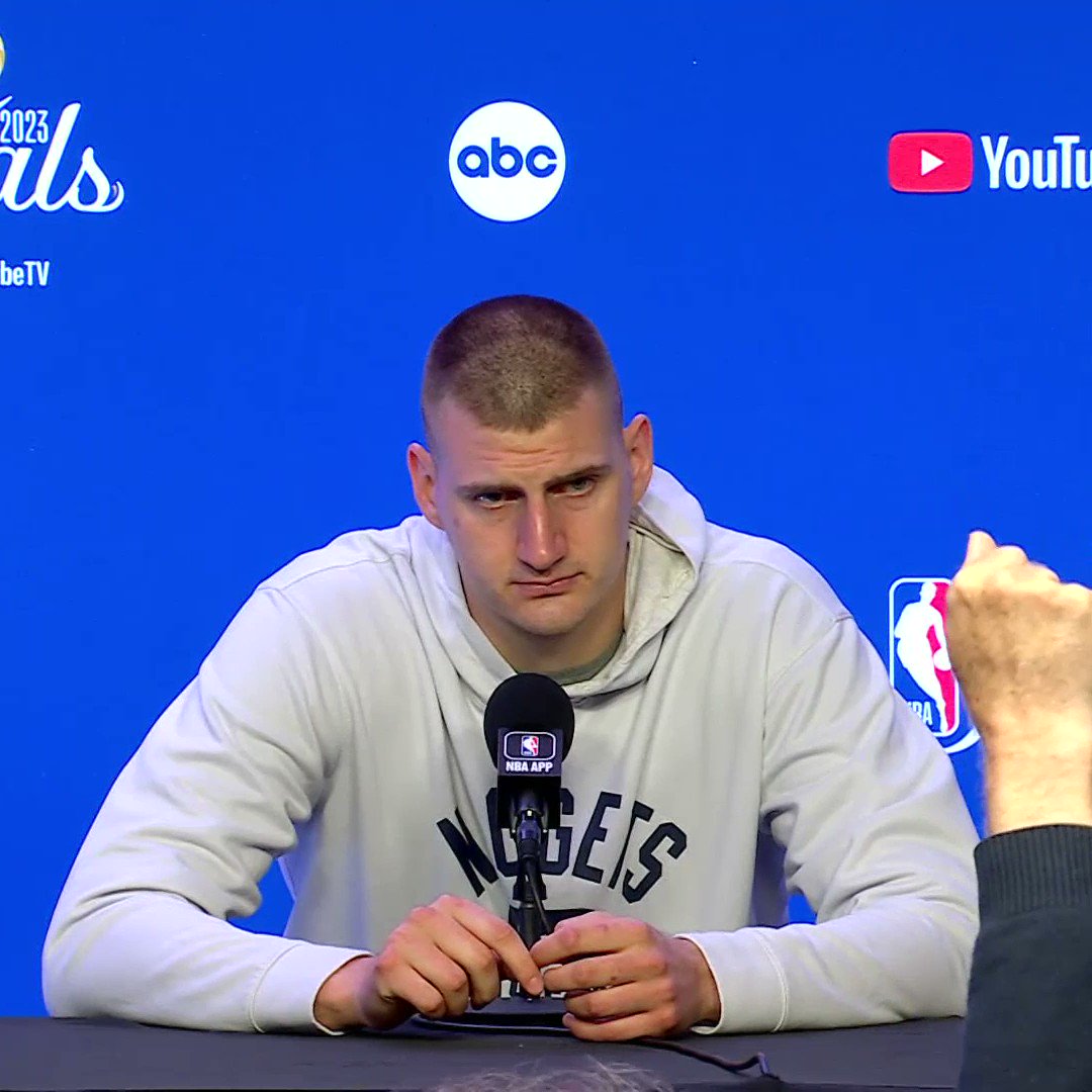 NBA on Twitter "NBA Finals media correspondent Walker Kessler gets a