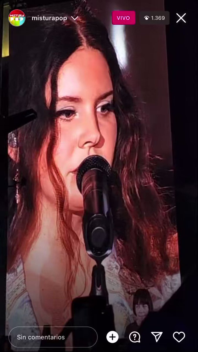 Lana Del Rey Chile 🇨🇱 on Twitter "Lana cantando Cherry en el