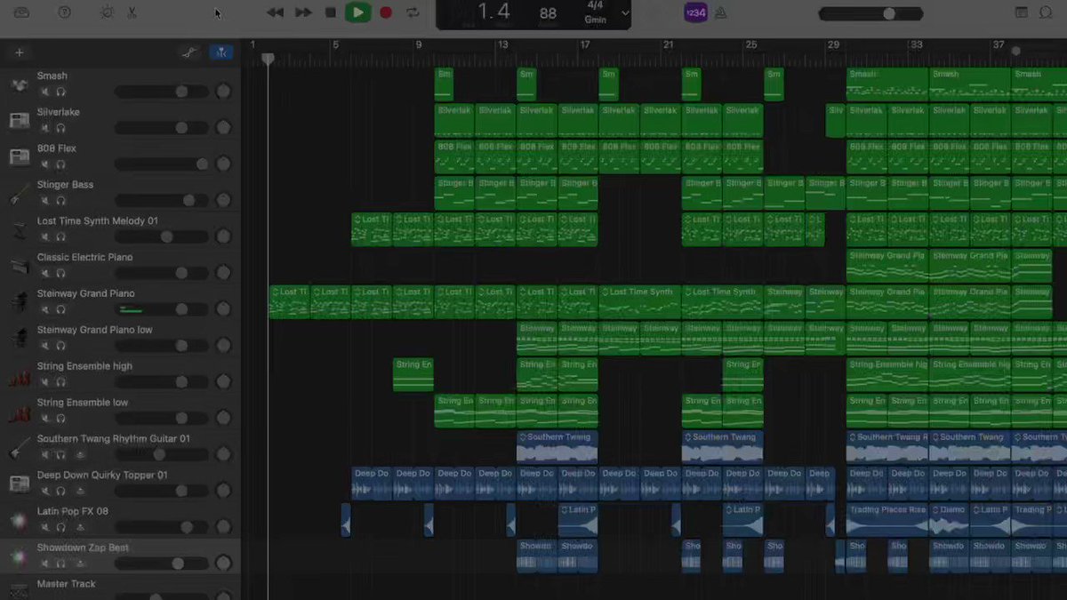 富若 ᴛᴏᴍɪᴡᴀᴋᴀ on Twitter "「pray original & V2」 GarageBand 