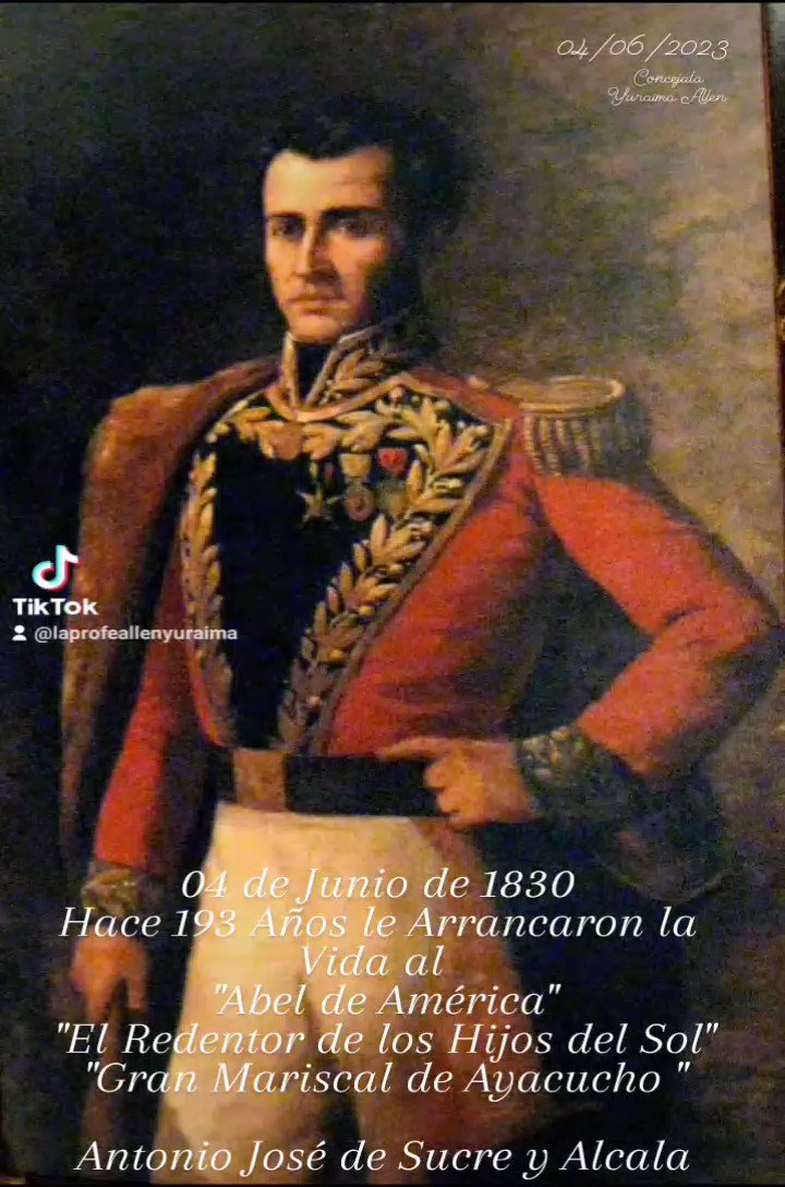 Antonio José de Sucre: «El Abel de América»