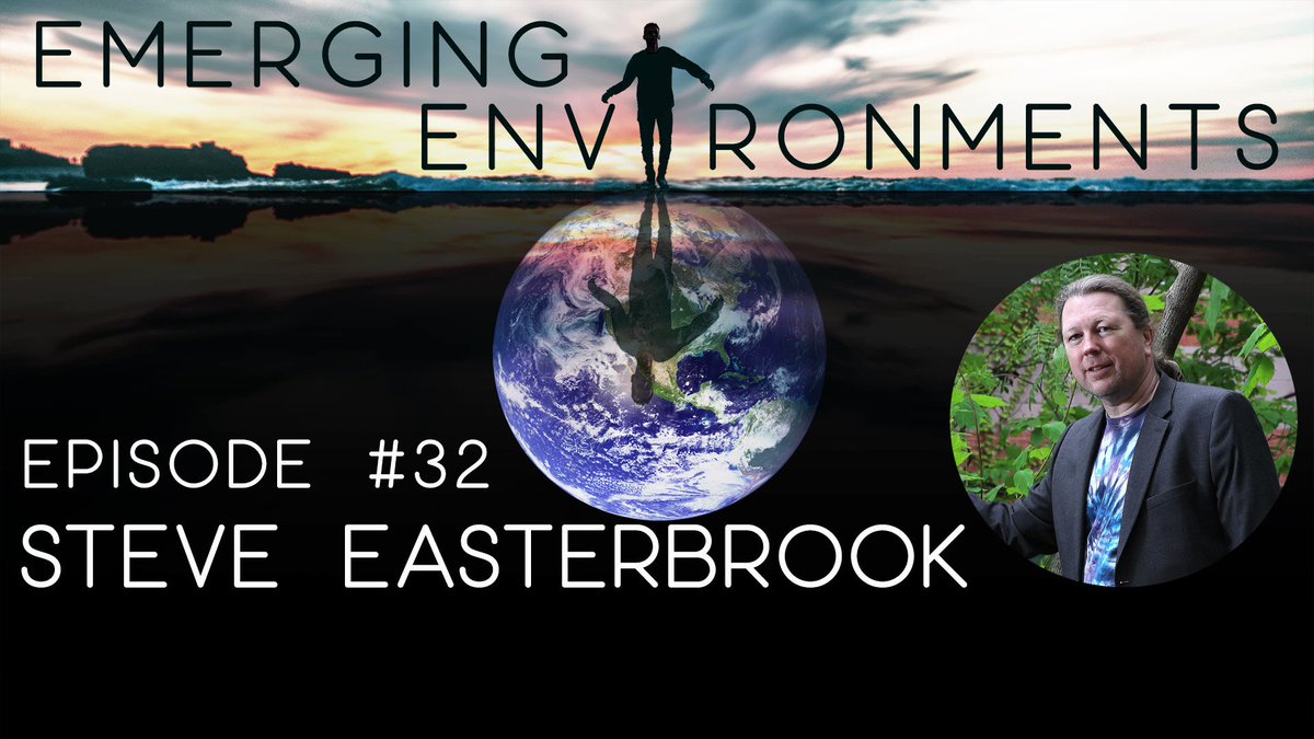 For E32, we had a great conversation with Director of @UofTenvironment, Steve Easterbrook. We talked about his career path, the interdisciplinary nature of climate science and his upcoming book 