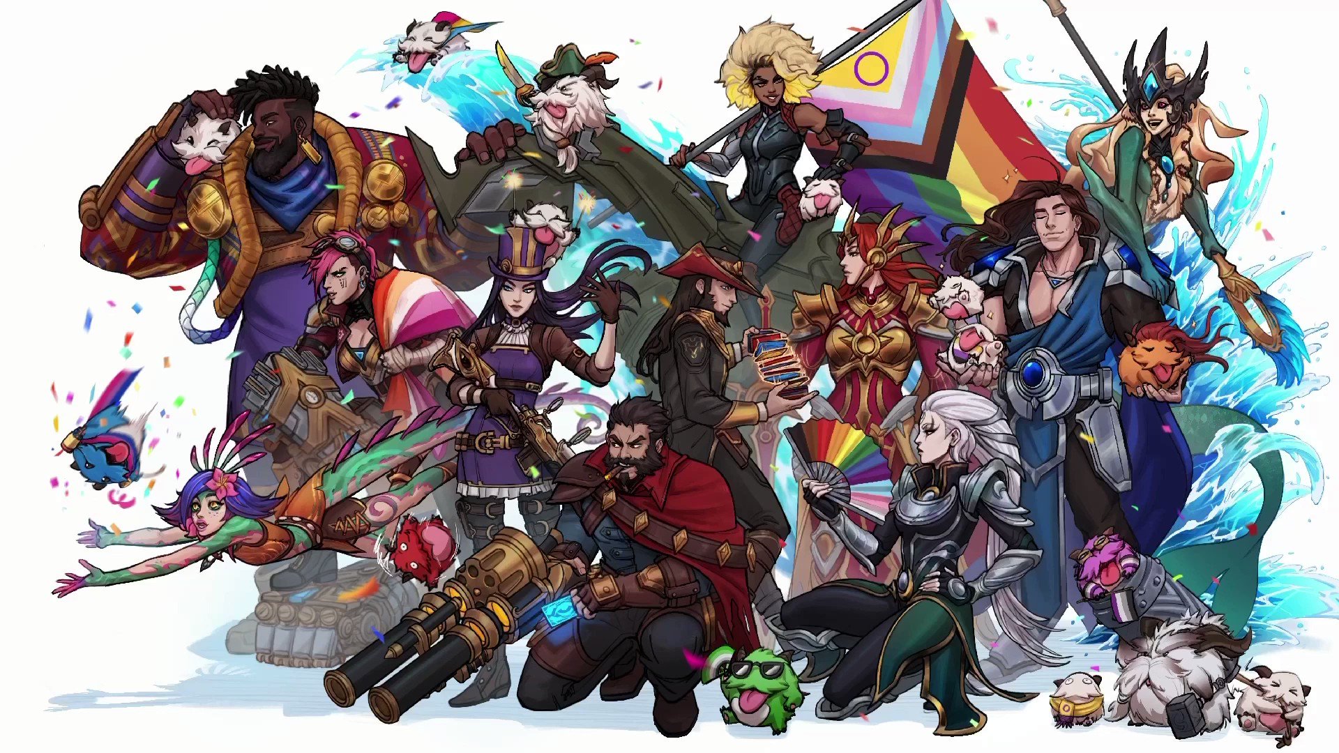 Grass 🌱 on Twitter "surprise process video of the Pride 2023 art done