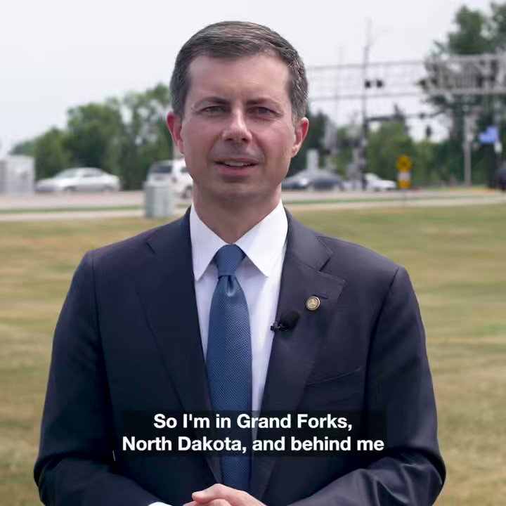 Secretary Pete Buttigieg on Twitter: "Here in Grand Forks, ND we're