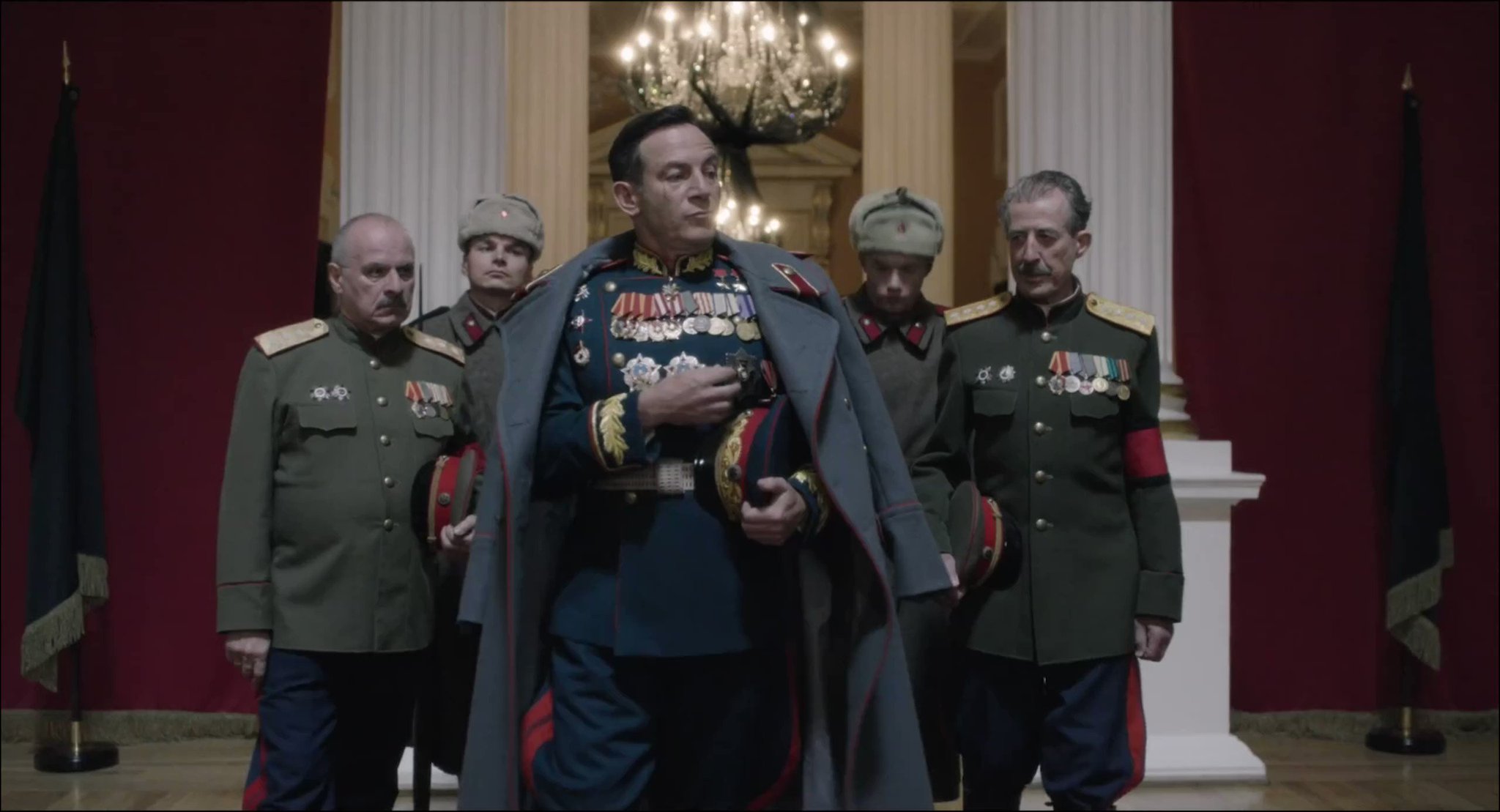 Happy 60th birthday Jason Isaacs ~ The Death Of Stalin (2017) 