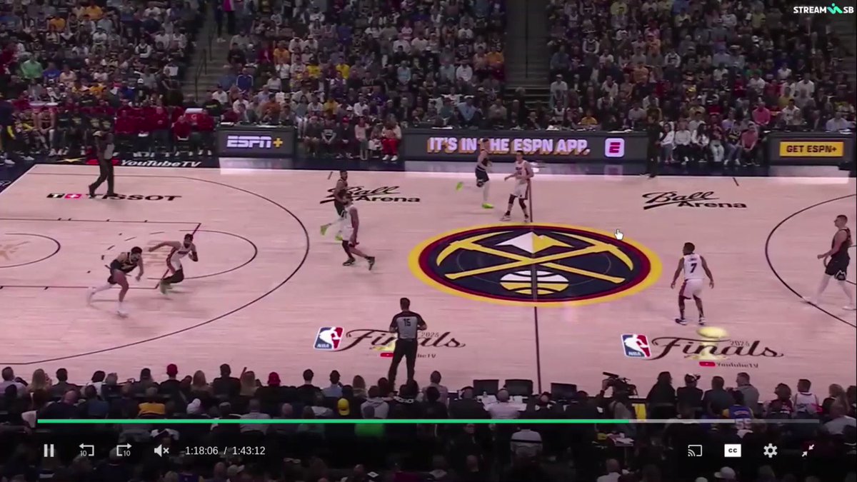 paul safford on Twitter "Miami Heat playing Zone vs Jokic, Why? 