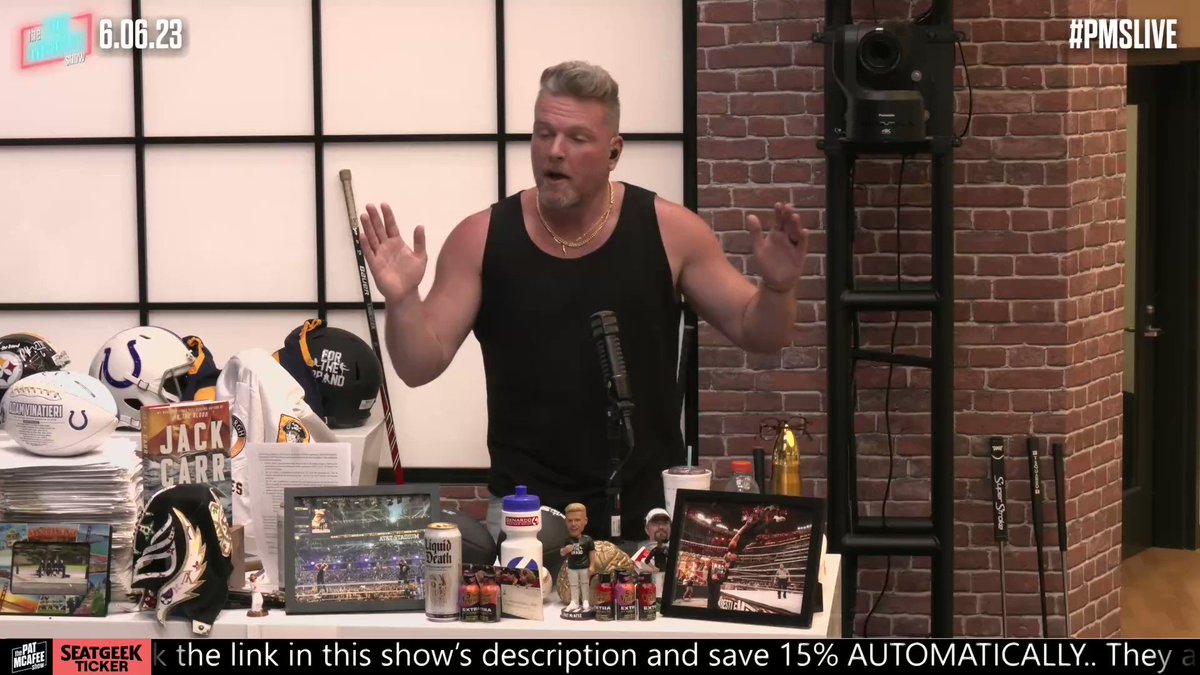 Pat McAfee on Twitter: "Let's zoom aht a little bit on this situation # ...