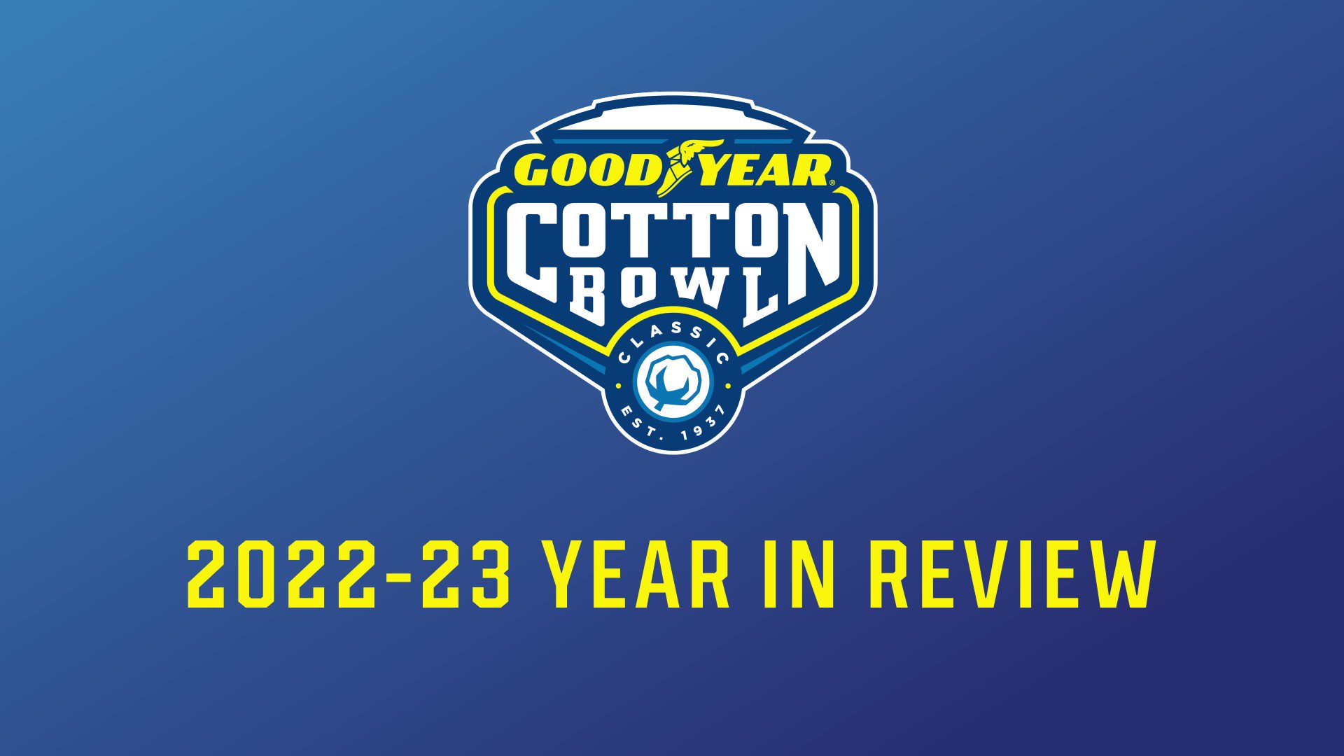 Goodyear Cotton Bowl Classic on Twitter "Take a look back at the 87th