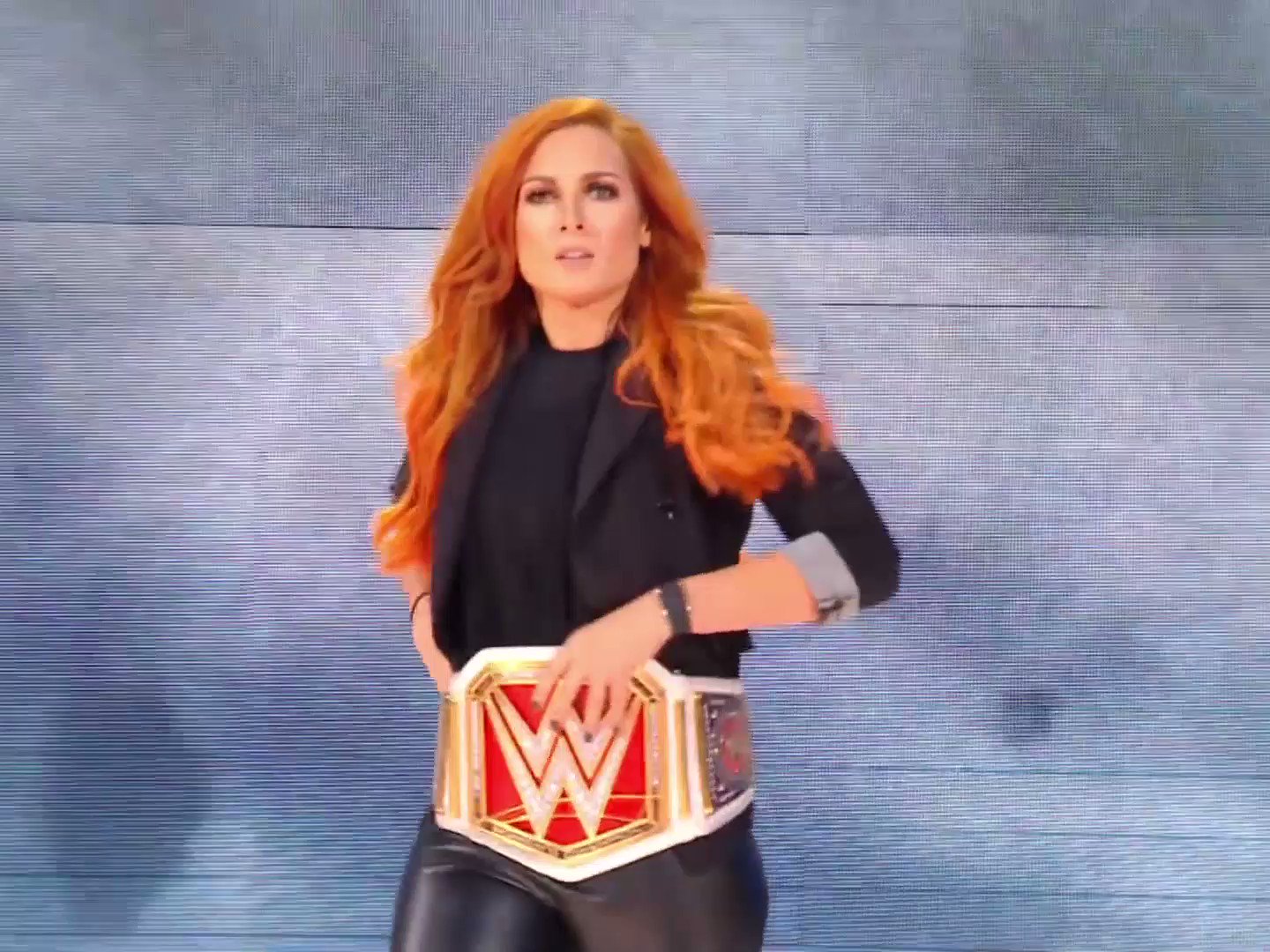 💥🖤💥🖤💥 the G.O.A.T the OTHERWORLDLY, The Raw Womens champion Becky Lynch @beckylynchwwe continues to show her versatility in this LUXURY…