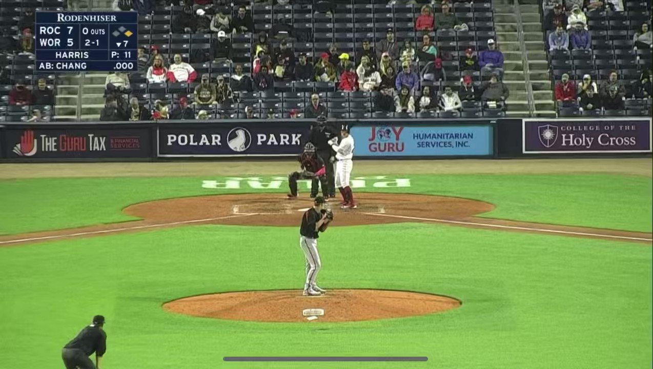 [分享] 今日張育成(3A復健賽)