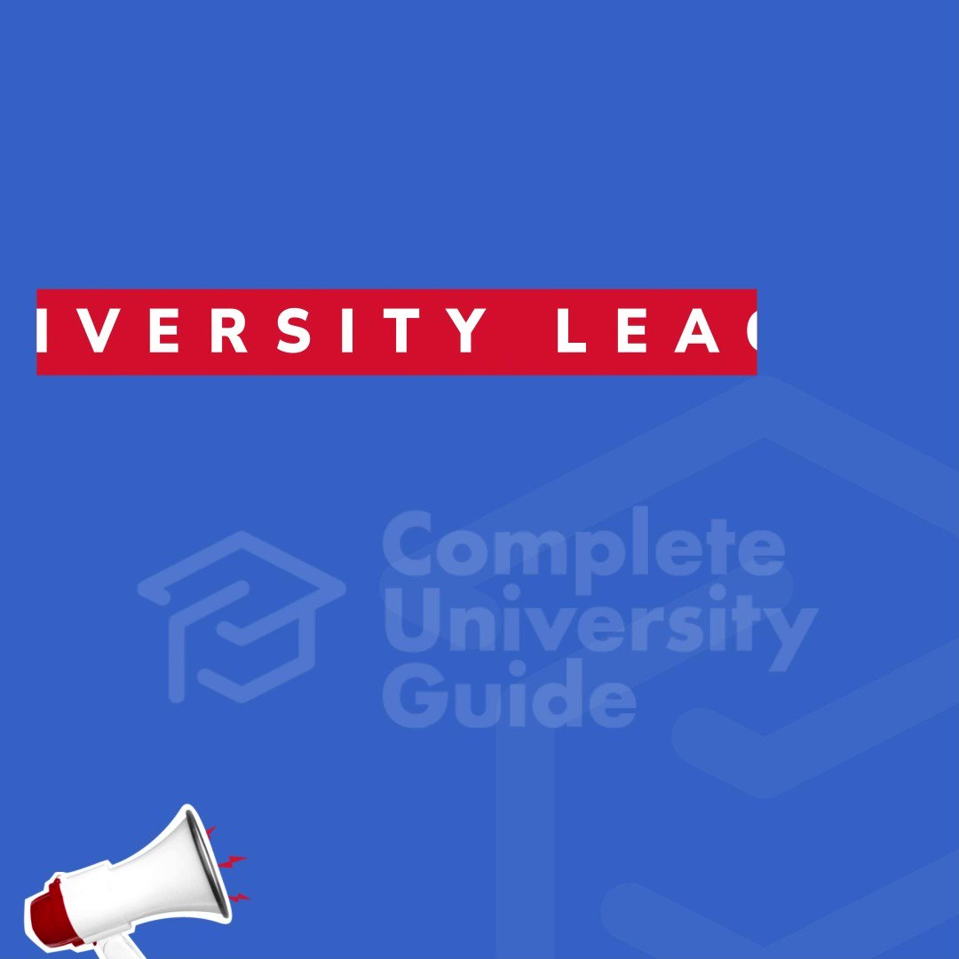 Complete University Guide on Twitter "The 2024 university league