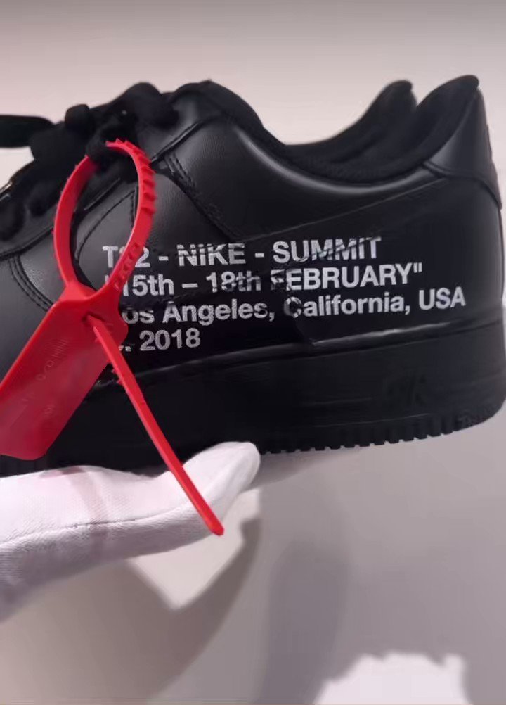 Virgil Abloh SSENSE Air Force 1 Customs