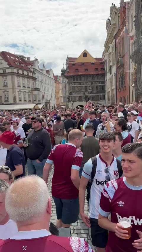 This is incredible': West Ham fans celebrate Slavia Prague chairman's  'brilliant' tweet