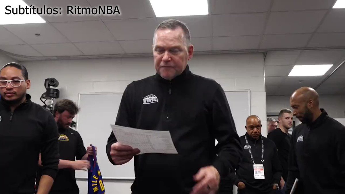 Ritmo NBA on Twitter "La charla de Malone cuando Denver gana, capítulo