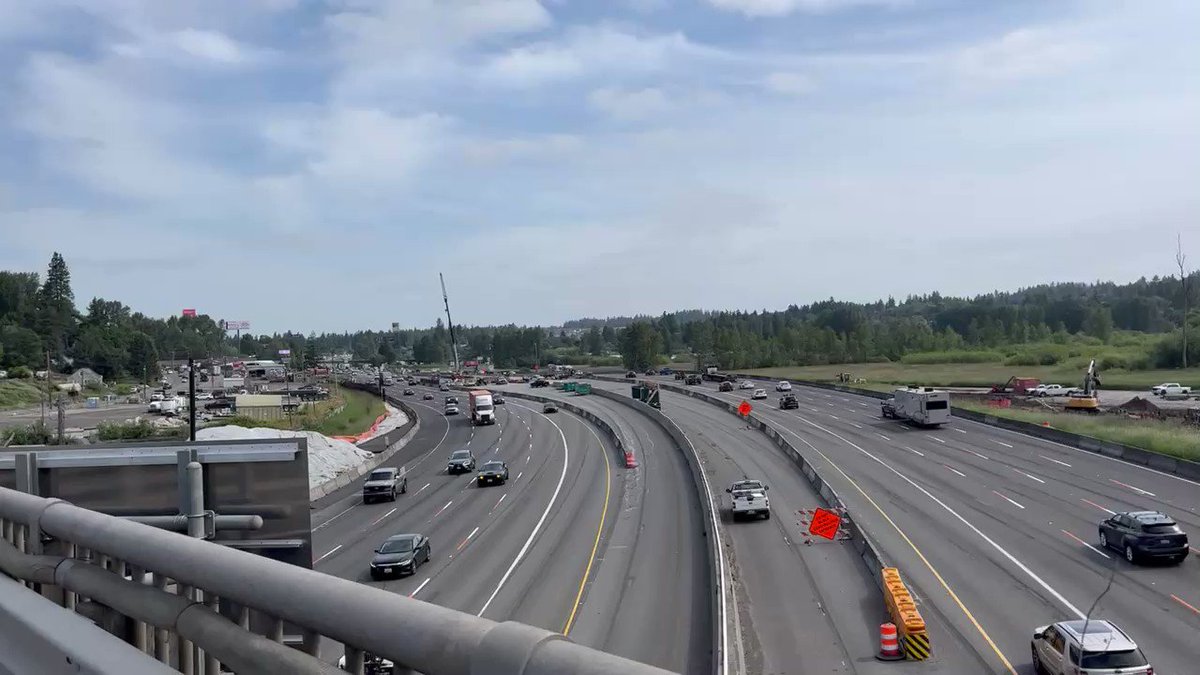 Chris Sullivan on Twitter "The new paint job is done on I5 in Fife. A