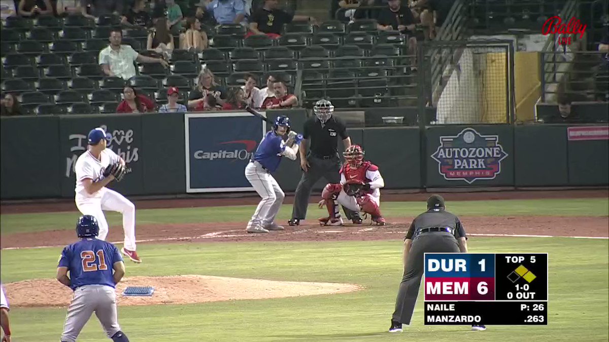 Durham Bulls on Twitter "Kyle Manzardo crushes a 402 foot homer to