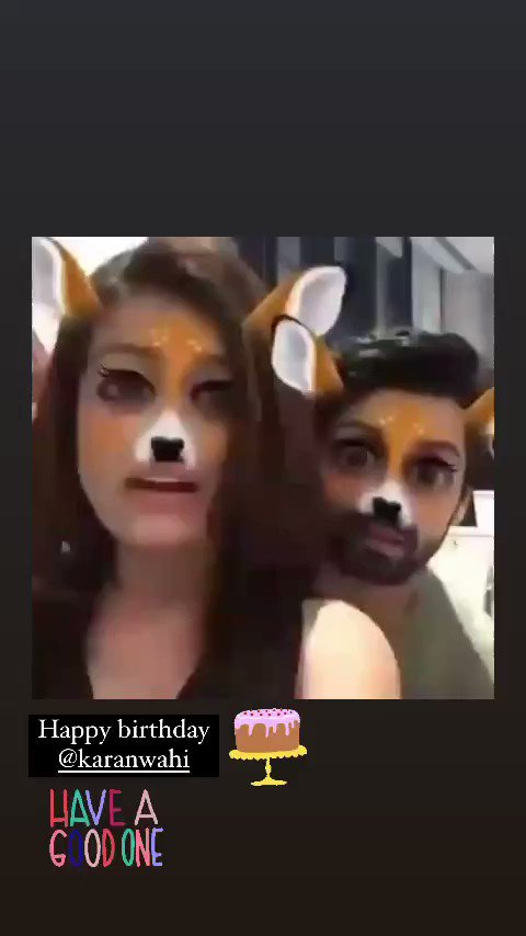 Surbhi Jyoti\s birthday wish for Happy birthday Karan    