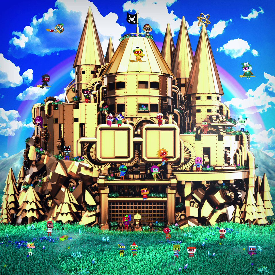 KURAN on Twitter "NOUNS BASE新作リリース🎉 『Magic Castle Nouns』 https//t.co