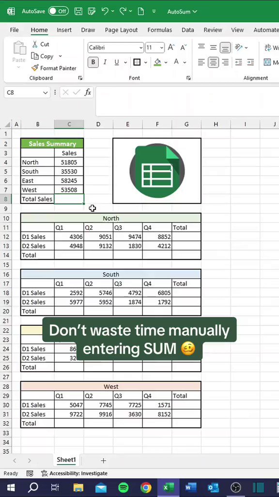 cheatsheets-on-twitter-how-to-autosum-in-excel-don-t-forget-to