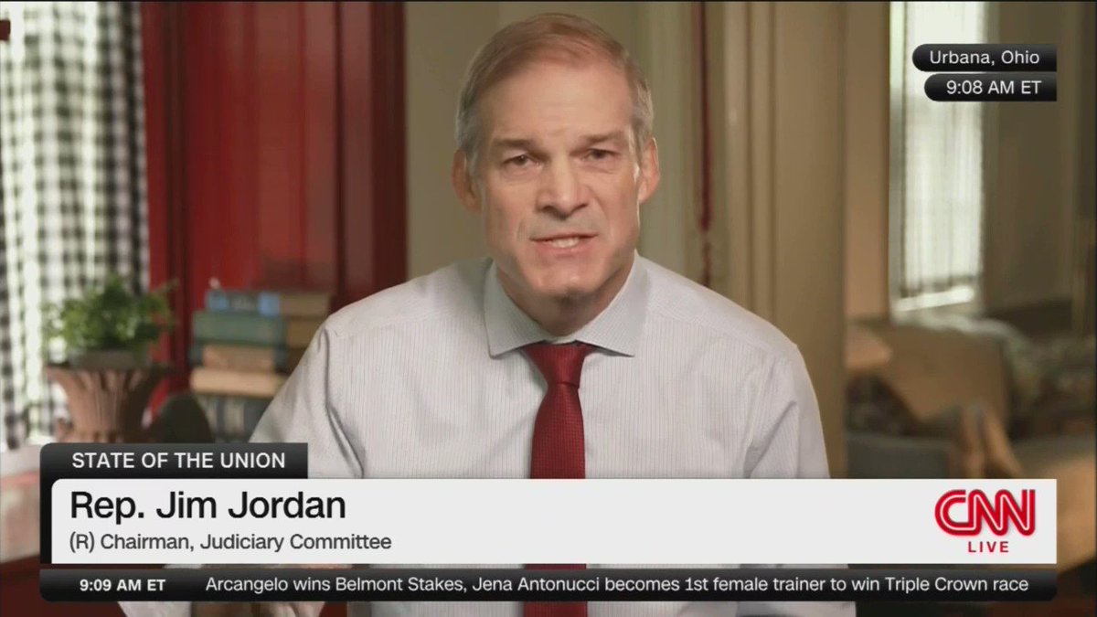 Brad Bartram on Twitter: "RT @atrupar: Jim Jordan repeatedly insists to