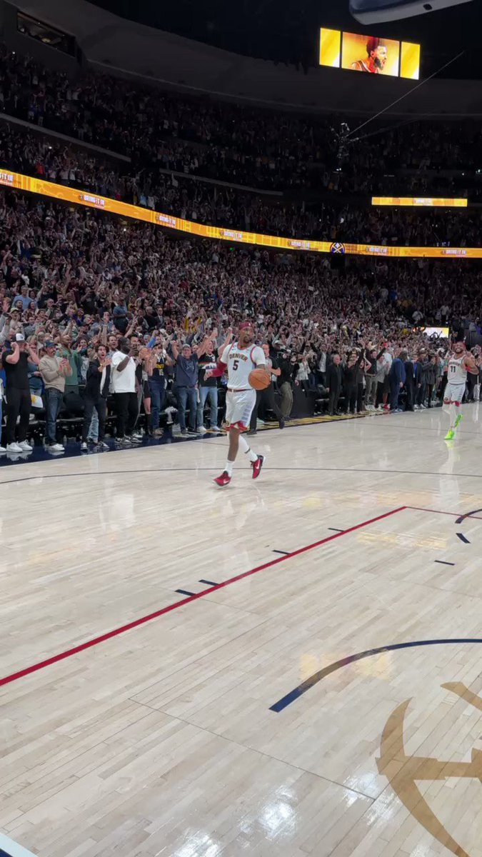NBA on Twitter "The moment Denver clinched the franchise's 1st NBA