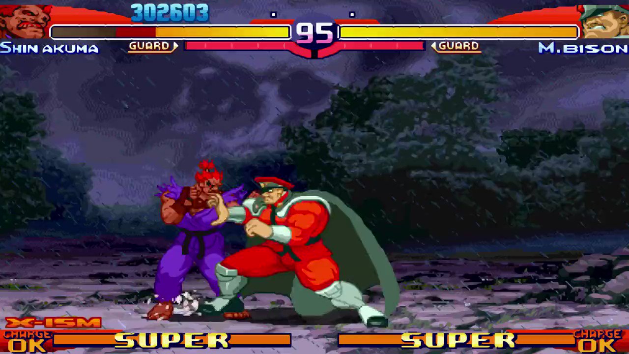 Ending for Street Fighter Alpha 3-Akuma (Arcade)