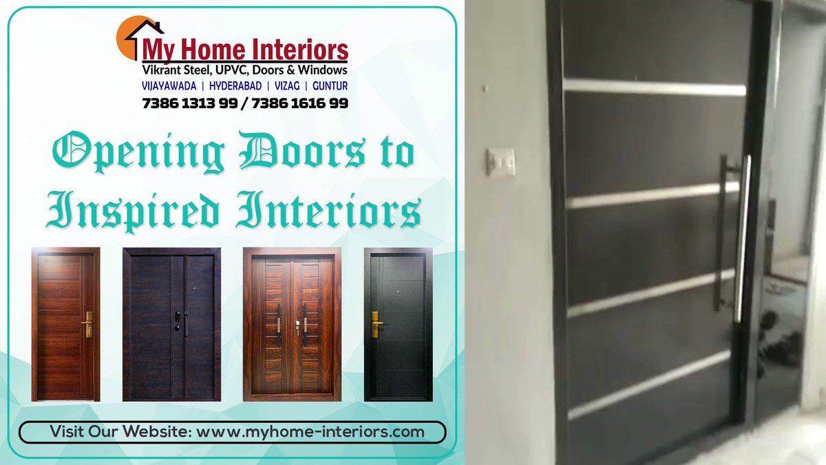 Vikrant Steel Metal Doors In Vijayawada (@interiors_my) / Twitter