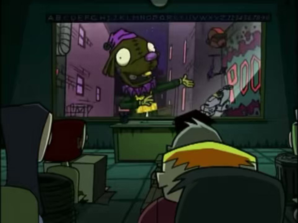 chris on Twitter "My favorite example of this has to be Invader Zim
