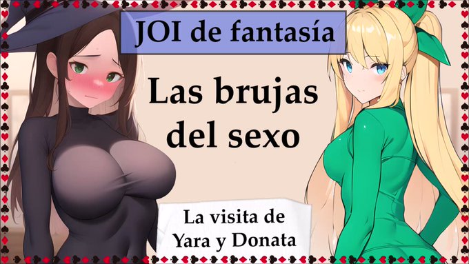 ❤️NUEVO JOI❤️ Las brujas vuelven con muchas ganas de masturbarte de nuevo.

160 likes❤️o 60 RT🔁en este