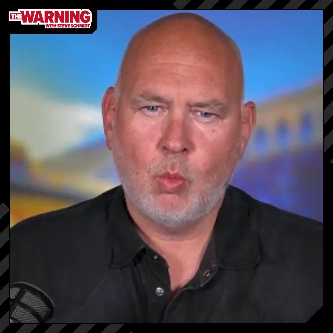Steve Schmidt on Twitter ""Why is Donald Trump being treated like a