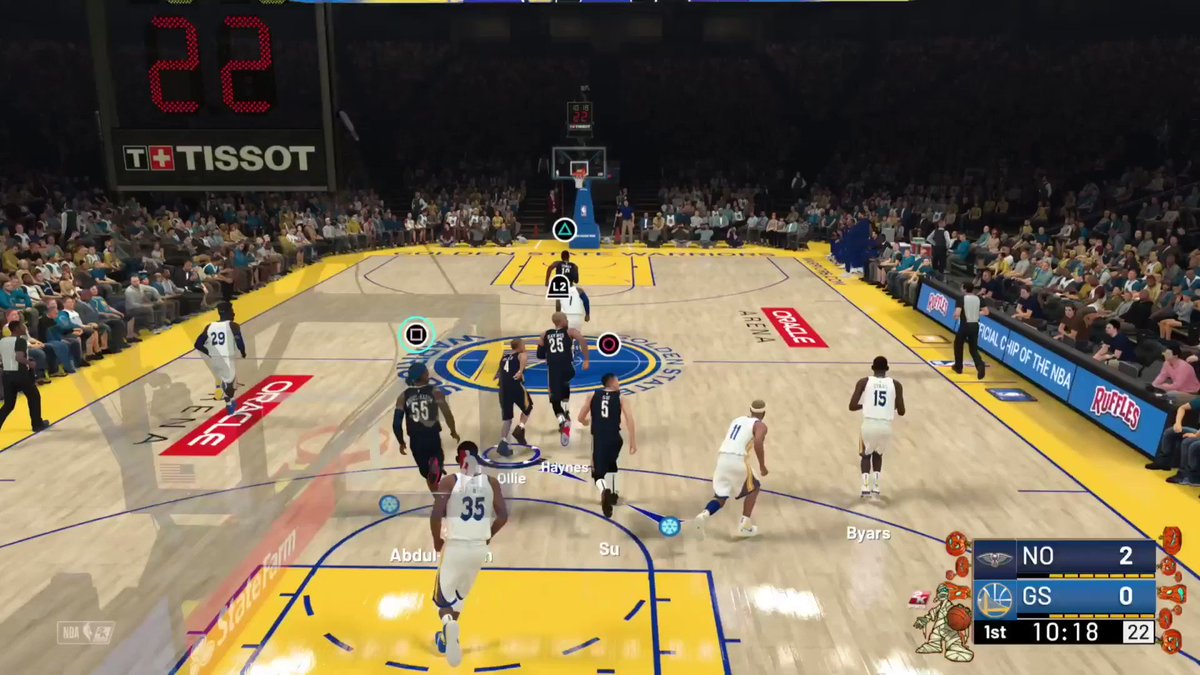 NBA2K Realistic MyGm Pelicans
Season 1 - Game 7

Great game in Golden State tonight vs three great Warriors.

Speights puts up 27 points for the Warriors!

Can the Pelicans get the win?

Stats and box scores in the thread! https://t.co/w8RMgafrM4