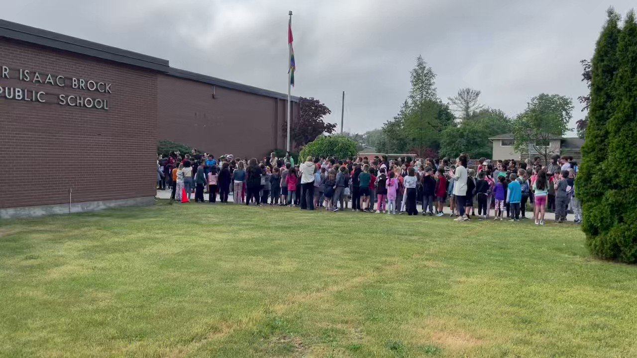 Sir Isaac Brock PS on Twitter "Special Olympics send off today at