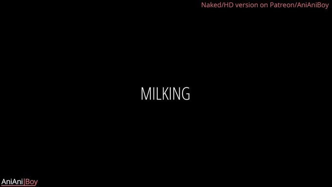 The milking. https://t.co/iu68W77GAJ