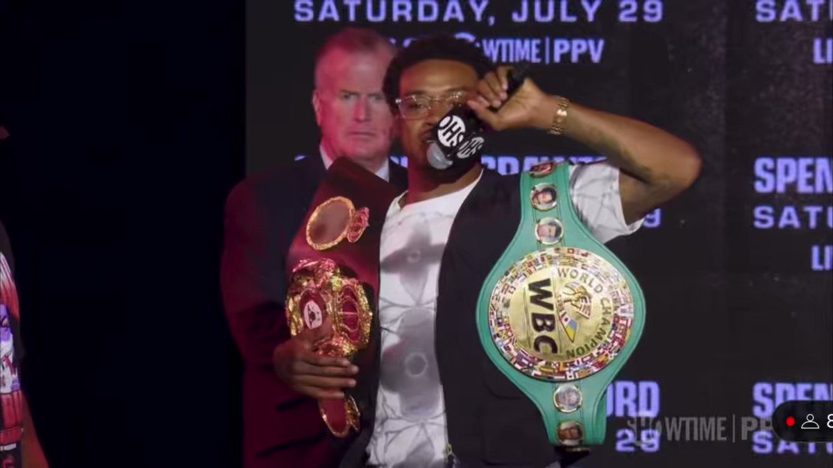 Michael Benson on Twitter "Errol Spence with a passionate speech