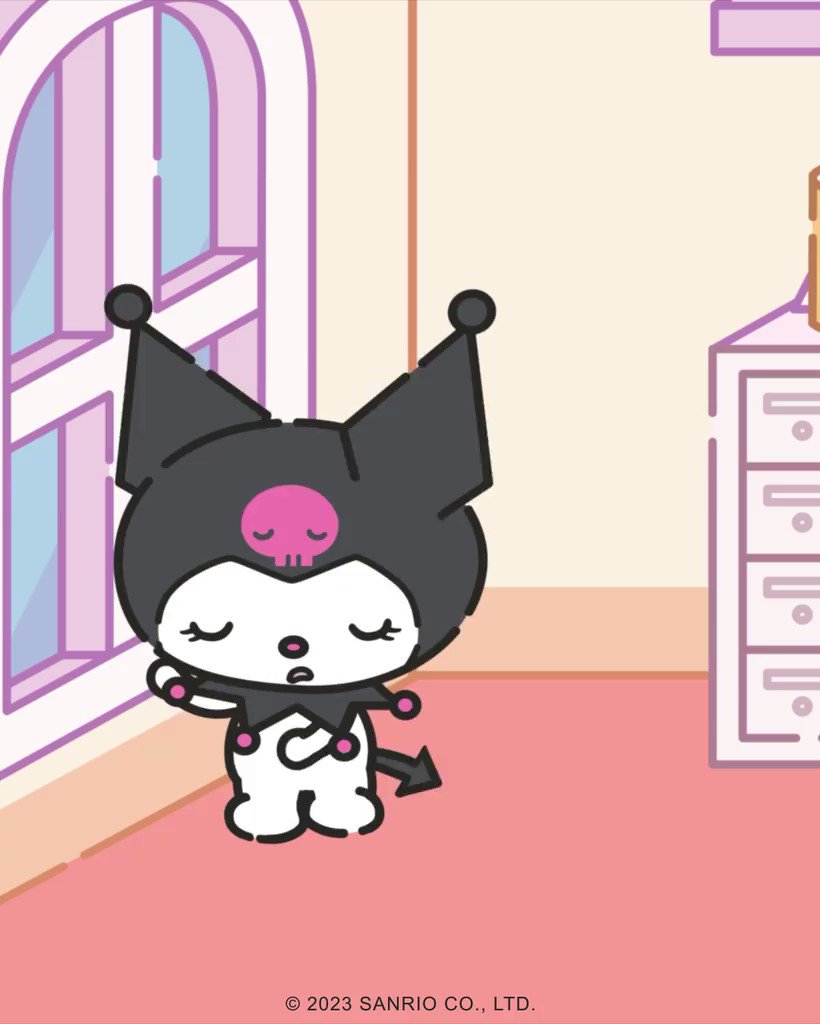 Hello Kitty on X: Hello Kitty and friends are helping at the library, but  Kuromi notices that more tasks need to be done. Find out if Kuromi's secret  identity is revealed as
