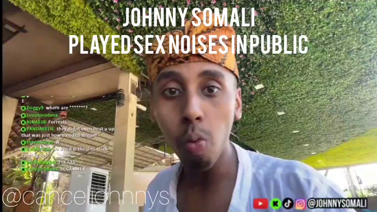 limaso保管庫 on Twitter "20230615 Johnny Somali played sex noises in