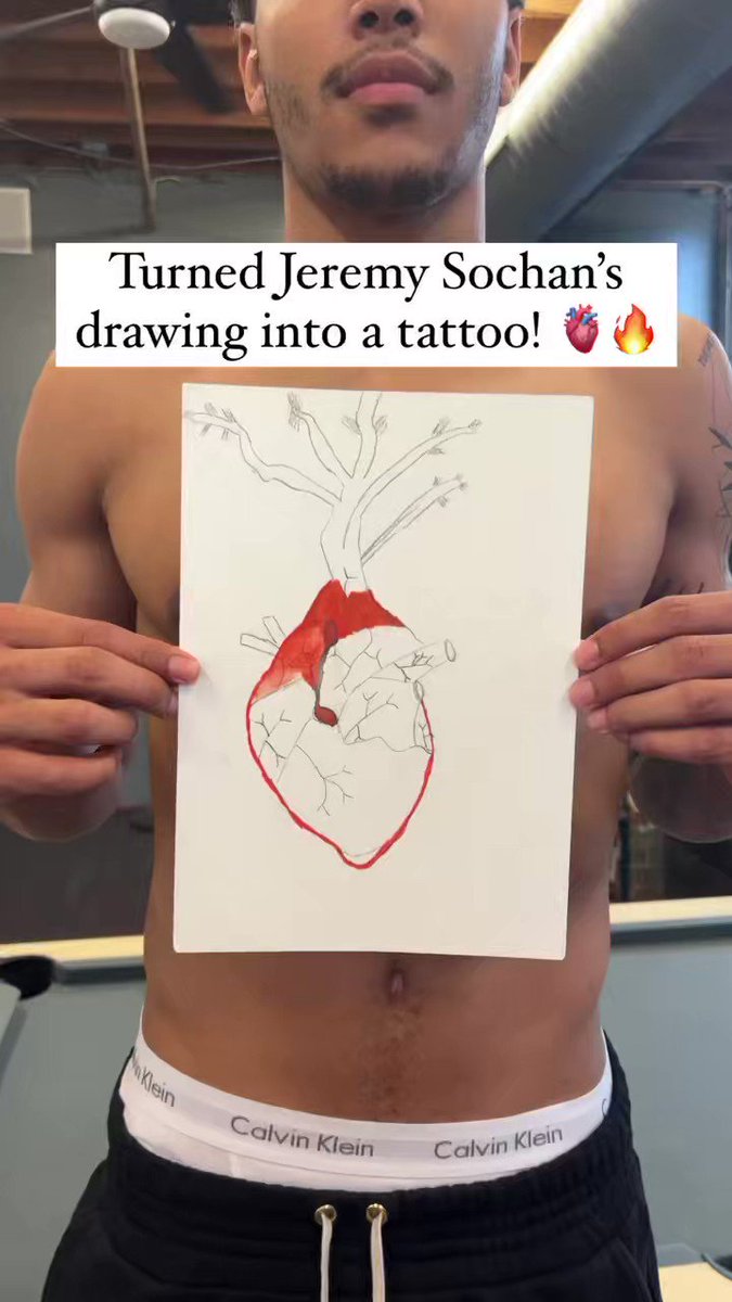 PJ Hoops on Twitter "Jeremy Sochan with a new badass tattoo!! Bro