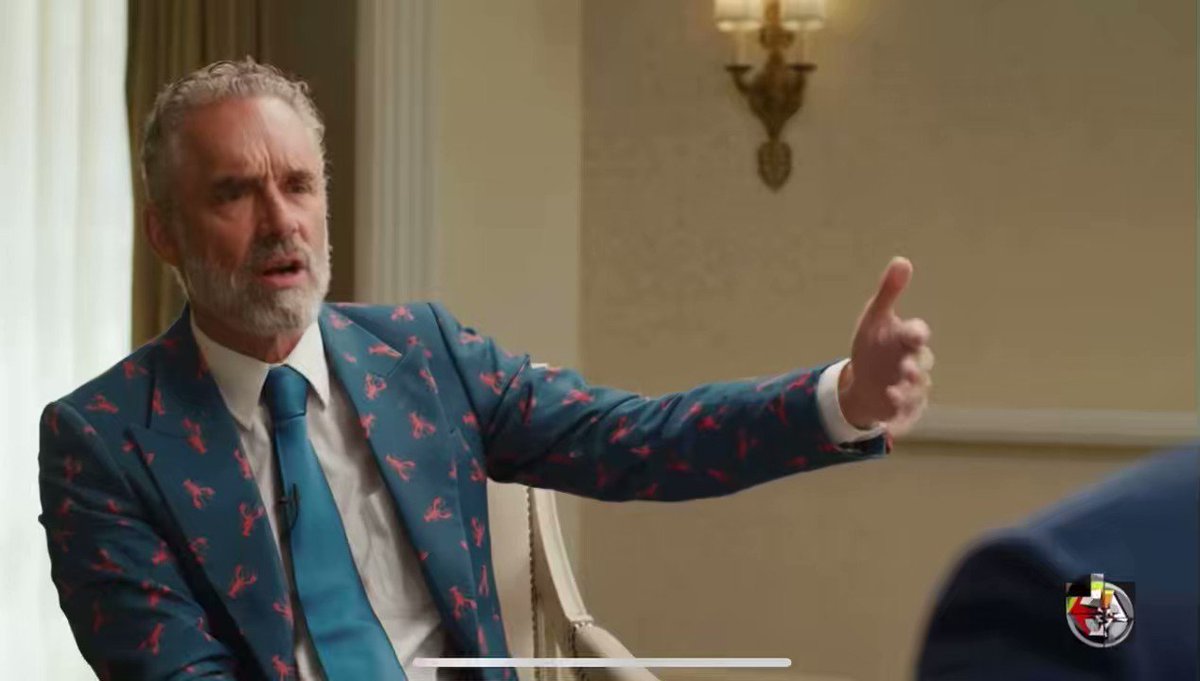 Chris Kavanagh on X: "Here's Jordan Peterson (in a lobster suit)  complaining about narcissistic online 'troll demons'. He recommends  quarantining them so their trolling behaviour does not interrupt important  adult conversations. So