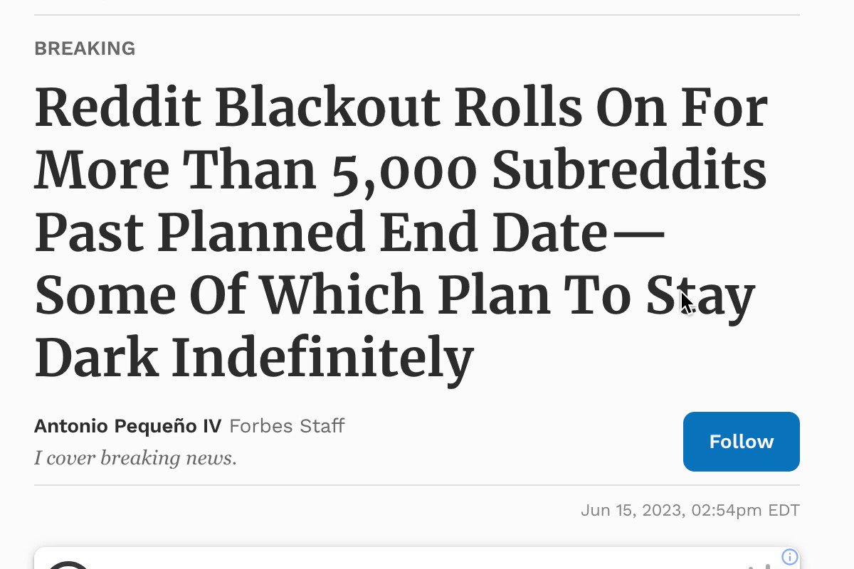 The Reddit Blackout Is Breaking Reddit